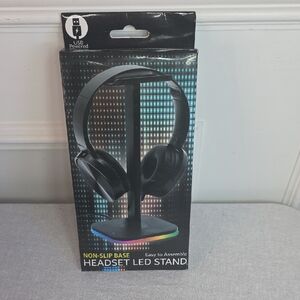 LED Headset Stand with RGB Lighting